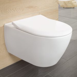 Villeroy & Boch Subway 2.0 WC-Sitz mit Absenkautomatik & abnehmbar, weiß